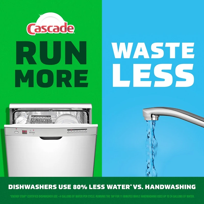 Complete ActionPacs, Dishwasher Detergent, Fresh Scent, 48 count