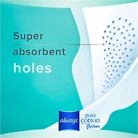 Serviettes Pure Coton avec FlexFoam, taille 1, 14 serviettes