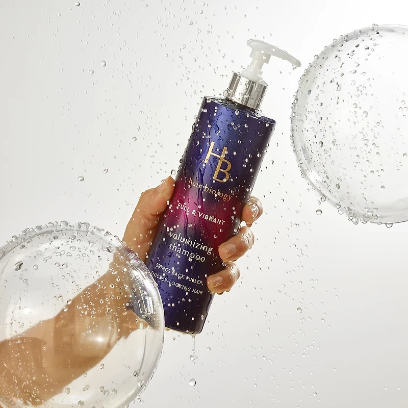 Shampooing volumisant avec biotine Full & Vibrant pour cheveux fins, 380 mL
