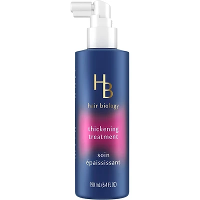 Soin épaississant avec biotine, Volumineux et vif pour cheveux fins ou plats, 190mL