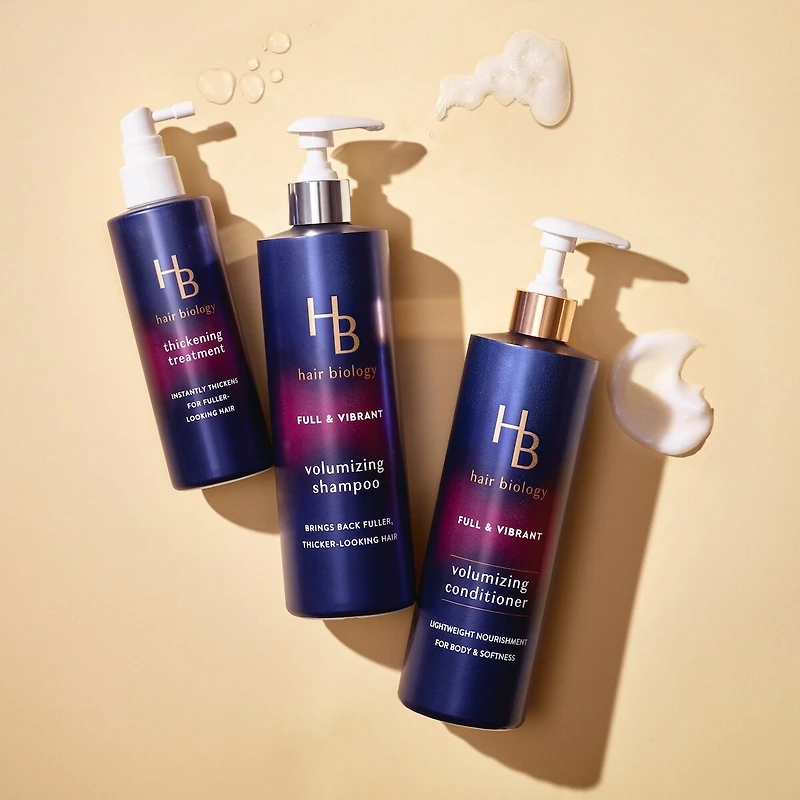 Soin épaississant avec biotine, Volumineux et vif pour cheveux fins ou plats, 190mL