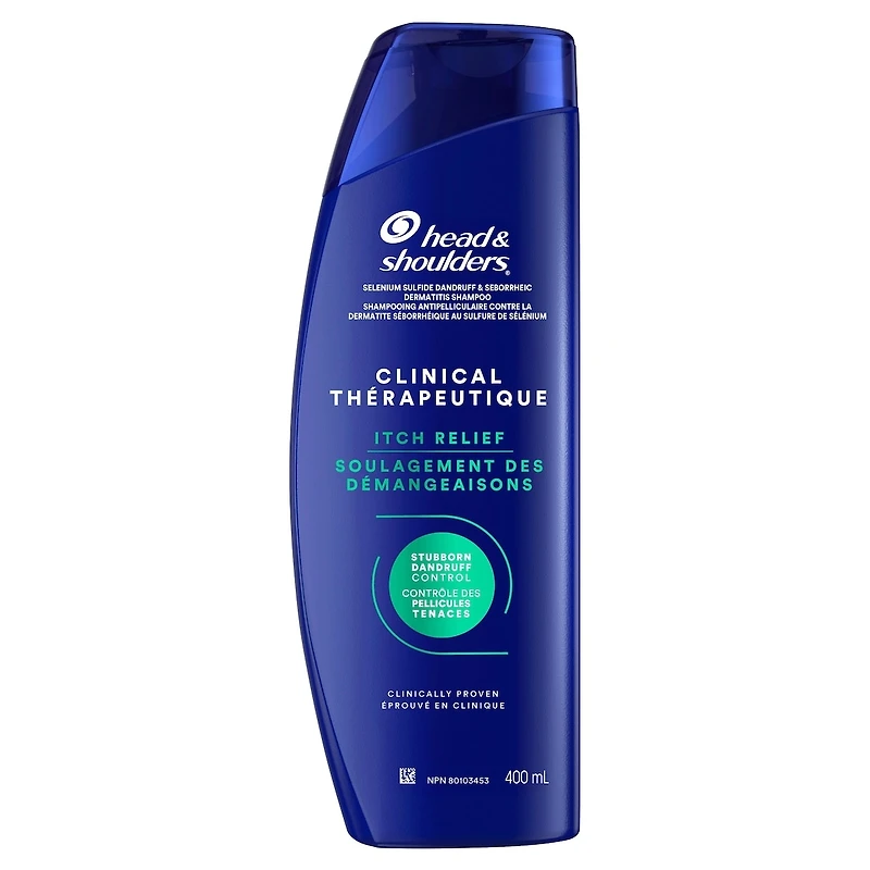 Head & Shoulders Clinical Strength Dandruff Defense Intensive Itch Relief Shampoo, 400 mL