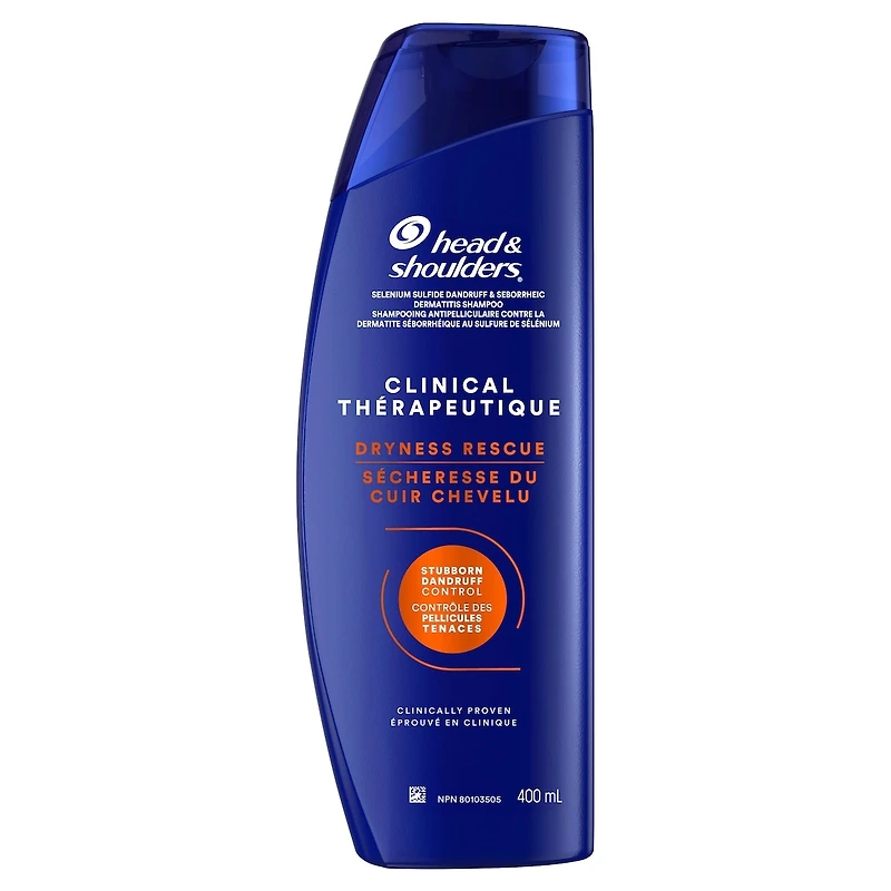 Head & Shoulders Clinical Dry Scalp Rescue Shampoo, 400 mL
