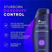 Head & Shoulders Clinical Dandruff Defense + Advanced Oil Control Shampoo, 400 mL