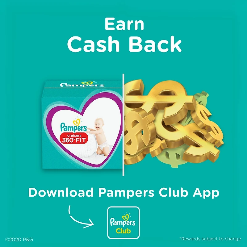 PAMPERS Cruis 360 TAILL6 JUMBO 4/17 U