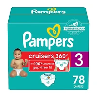 Pampers Cruisers 360 Diapers Size