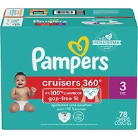 Pampers Cruisers 360 Diapers Size