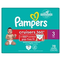 Pampers Cruisers 360 Diapers Size