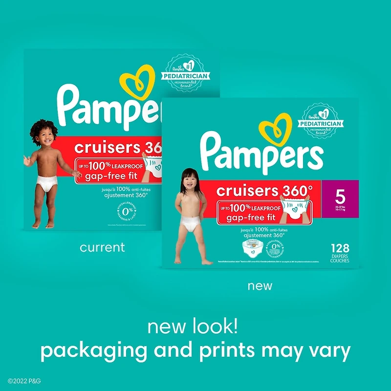 Pampers Cruisers 360 Diapers Size