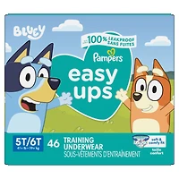 Pampers Easy Ups Training Underwear Boys Size 7 5T-6T 46 Count