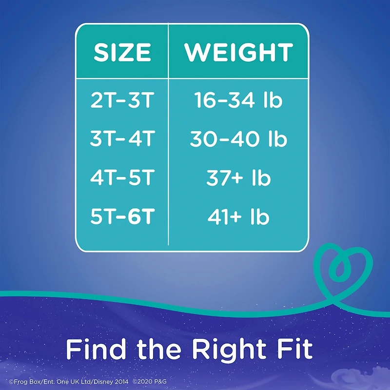 Pampers Easy Ups Training Underwear Boys Size 7 5T-6T 46 Count