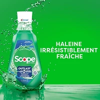 Rince-bouche Crest Scope Outlast, Menthe fraîche, 100 mL
