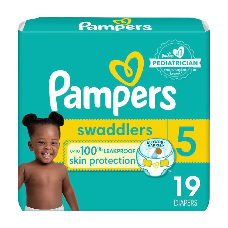 Couches Pampers Swaddlers, taille 4