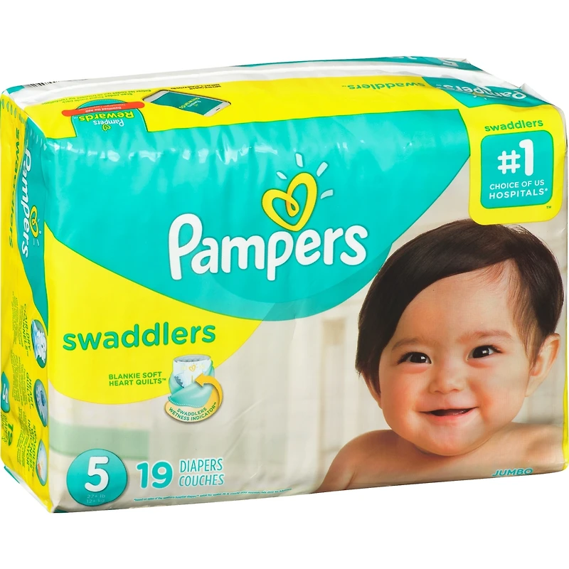 Pampers Swaddlers Diapers Size 5 Count