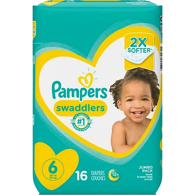 Pampers Swaddlers Diapers Size Count