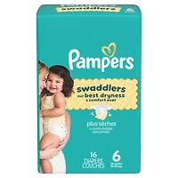 Couches Pampers Swaddlers, taille 4