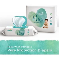 Pampers Aqua Pure Sensitive Baby Wipes 1X Pop-Top 56 Count