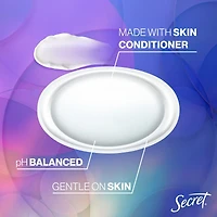 Secret Invisible Solid Antiperspirant and Deodorant, Lavender Scent, 73 grams