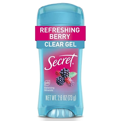 Antisudorifique et désodorisant gel clarté, parfum Baies