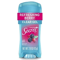 Antisudorifique et désodorisant gel clarté, parfum Baies