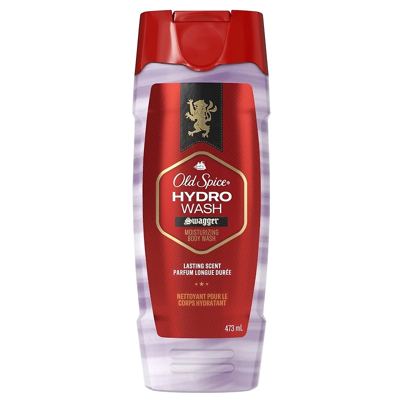 Old Spice Hydro Wash Hydrating Body Wash, Smoother Swagger, 473 mL
