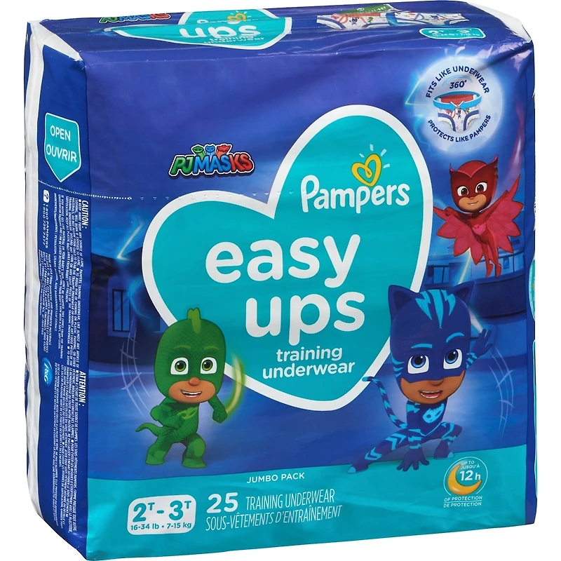 PAMPERS EASYUP 2T3T JMBO GARCN