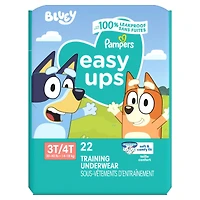 Pampers Easy Ups Training Underwear Boys Size 5 3T-4T 22 Count