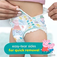 Sous-vêtements d’entraînement Pampers Easy Ups, taille 4 2T/3T, filles, 74 sous-vêtements