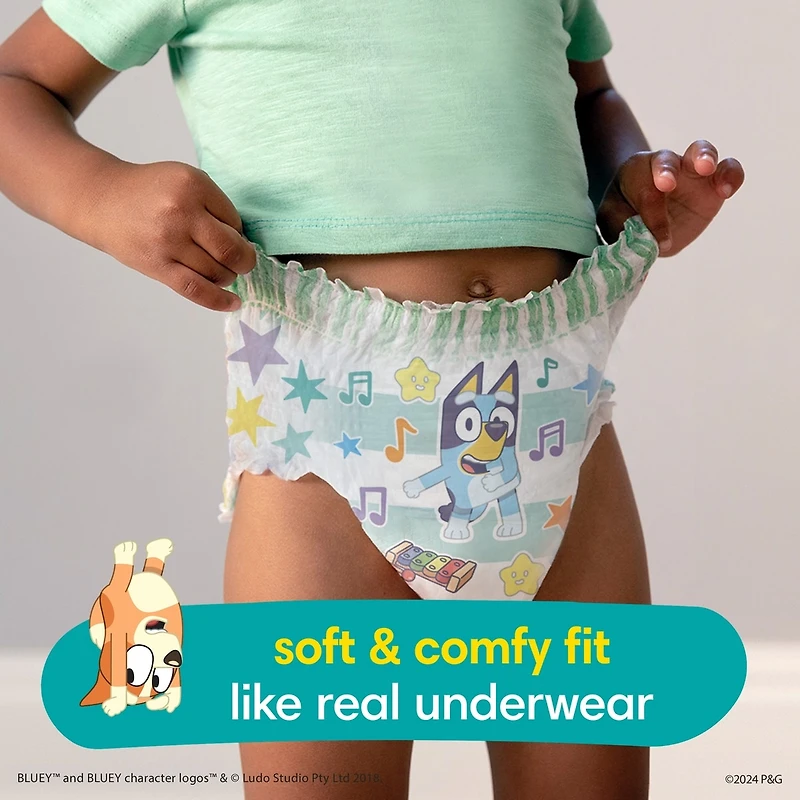 Sous-vêtements d’entraînement Pampers Easy Ups, taille 5 3T/4T, garçons, 66 sous-vêtements