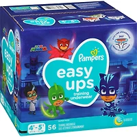 Pampers Easy Ups Training Underwear Boys Size 6 4T-5T 56 Count
