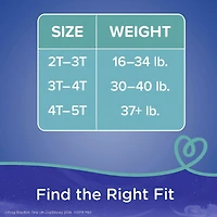 Pampers Easy Ups Training Underwear Boys Size 6 4T-5T 56 Count