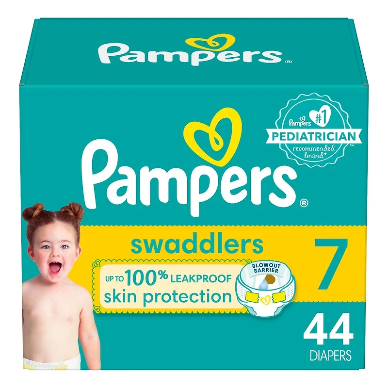 Pampers Swaddlers Active Baby Diaper Size Count