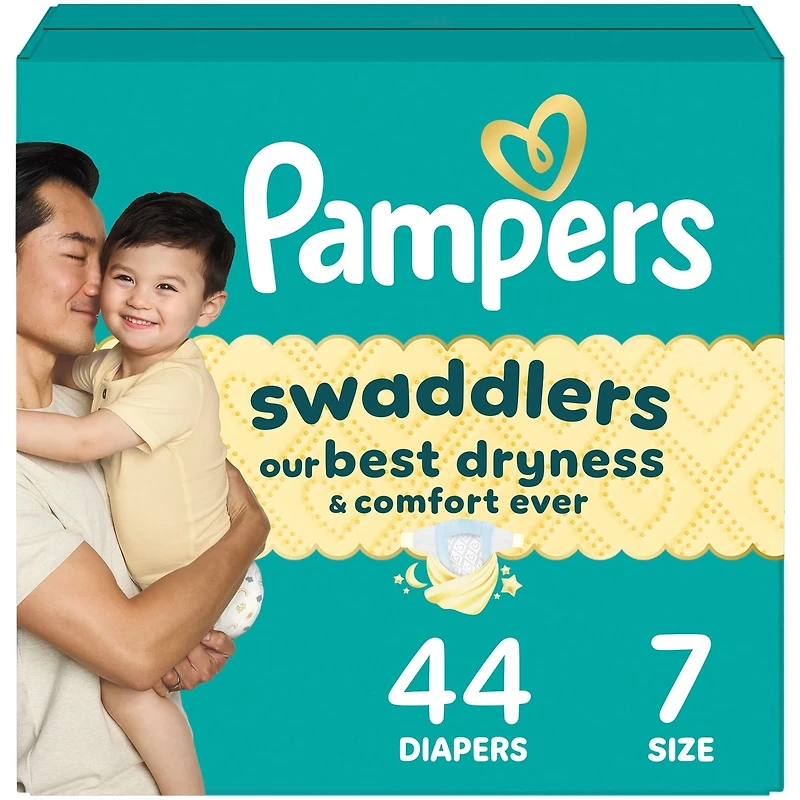 Swaddlers Active Baby Diaper Size 7 44 Count