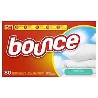 Fabric Softener Dryer Sheets, Fresh Linen, 80 count