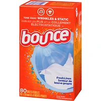 Fabric Softener Dryer Sheets, Fresh Linen, 80 count