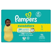 Couches Pampers Swaddlers, taille 4