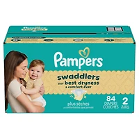 Couches Pampers Swaddlers, taille 4