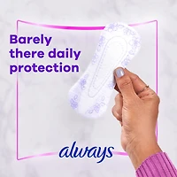 Protège-dessous quotidiens Radiant polyvalents, régulier, non parfumés, 54 u