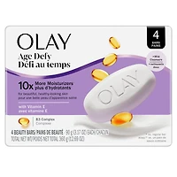 Olay Moisture Outlast Age Defying Beauty Bar 90 g, 4 count