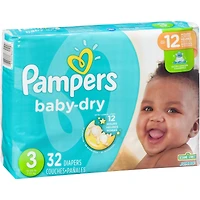 Pampers Baby-Dry Diapers Size