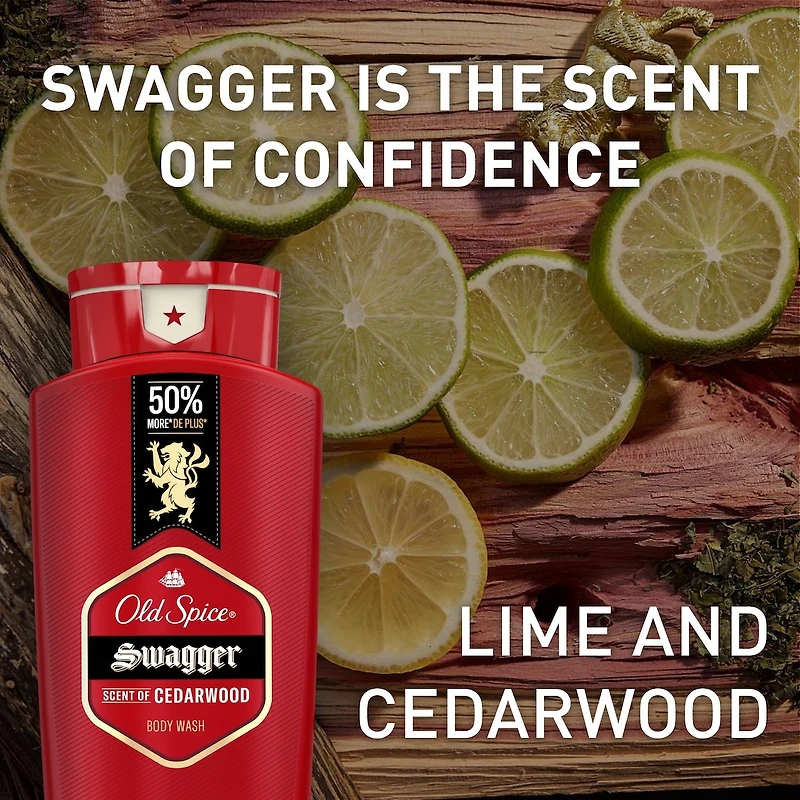 Men's Body Wash, Swagger Scent of Confidence (3 fl oz) Travel Size