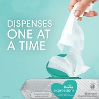 PAMPERS BABY WIPES EXPRESSIONS 1X FTMT Frag Free 8/56
