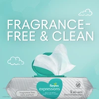 PAMPERS BABY WIPES EXPRESSIONS 1X FTMT Frag Free 8/56