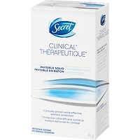 Secret Clinical Antiperspirant and Deodorant Invisible Solid, Completely Clean, 45g