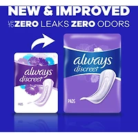 Serviettes d’incontinence et de post-partum, régulières, degré d’absorption modéré, pour femmes, 20 serviettes