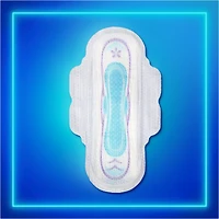 Always Ultra Thin Pads Size 2 Long Absorbency Unscented with Wings, 42 Count