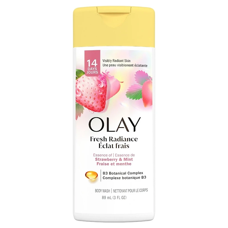 Olay Fresh Outlast Body Wash, White Strawberry & Mint