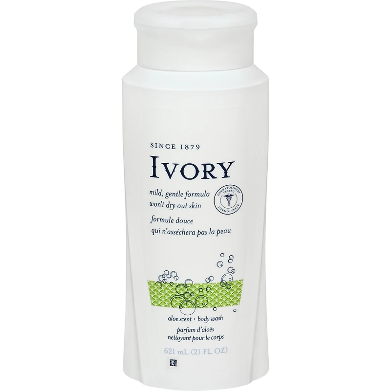 Ivory Body Wash Aloe Scent 621 mL
