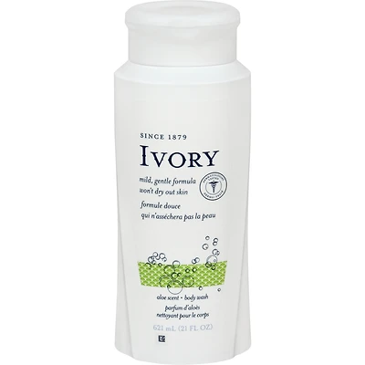 Ivory Body Wash Aloe Scent 621 mL