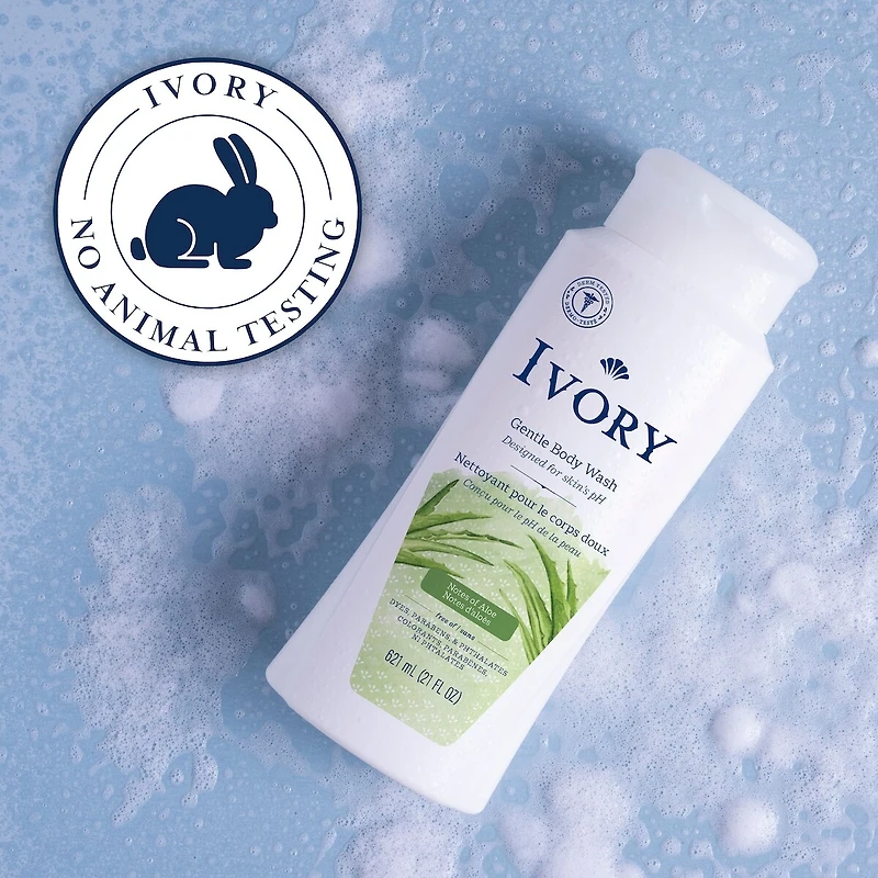 Ivory Body Wash Aloe Scent 621 mL